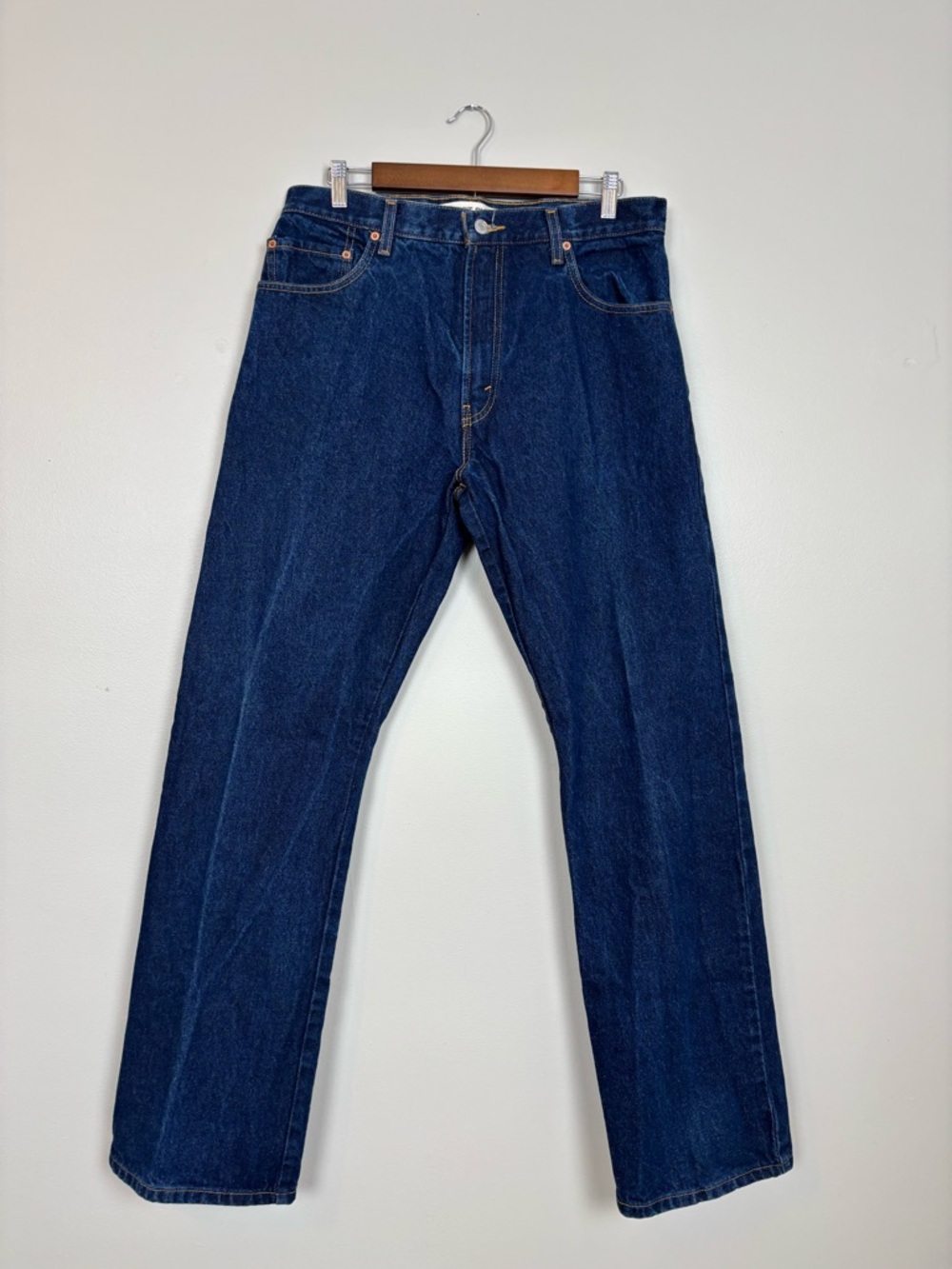 Vtg Levi's Jeans Mens 34X32 517 Bootcut Dark Wash Rigid Denim 05 Made in Mexico